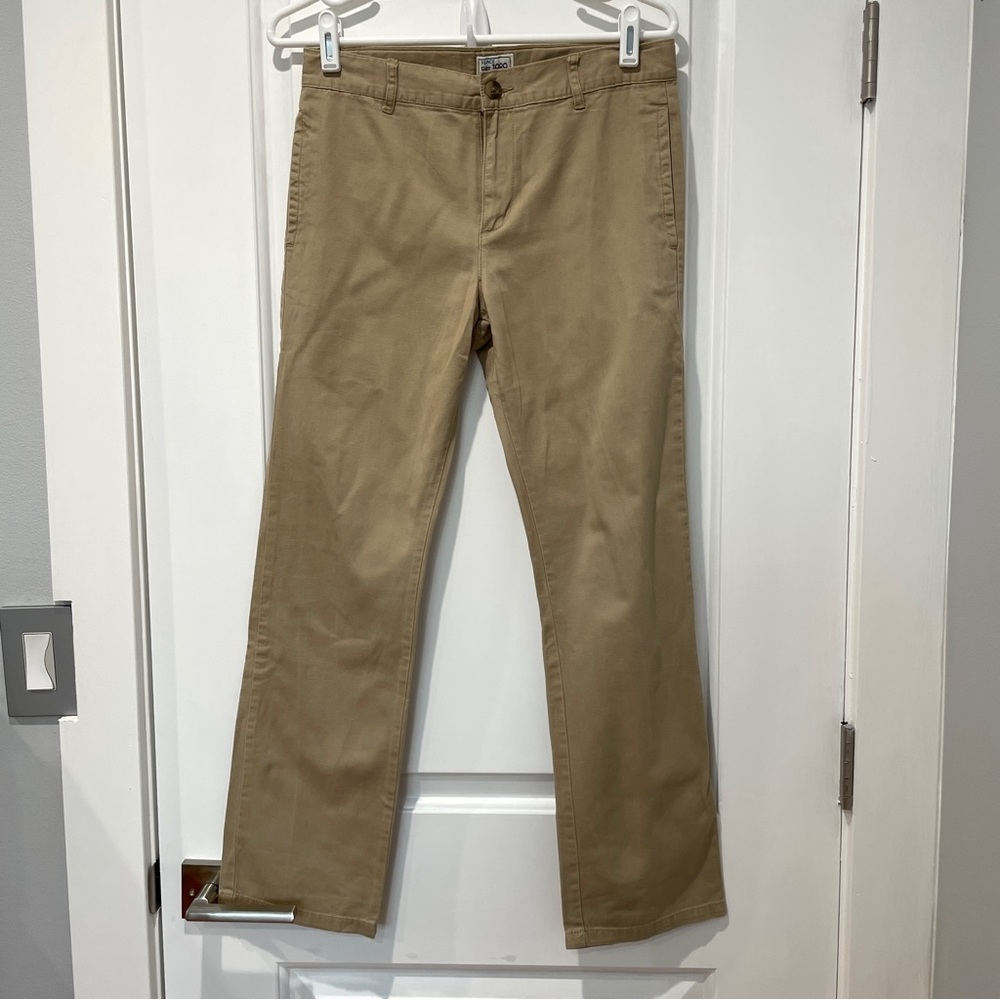 Place 1989 boy’s chino pants, size 14, khaki